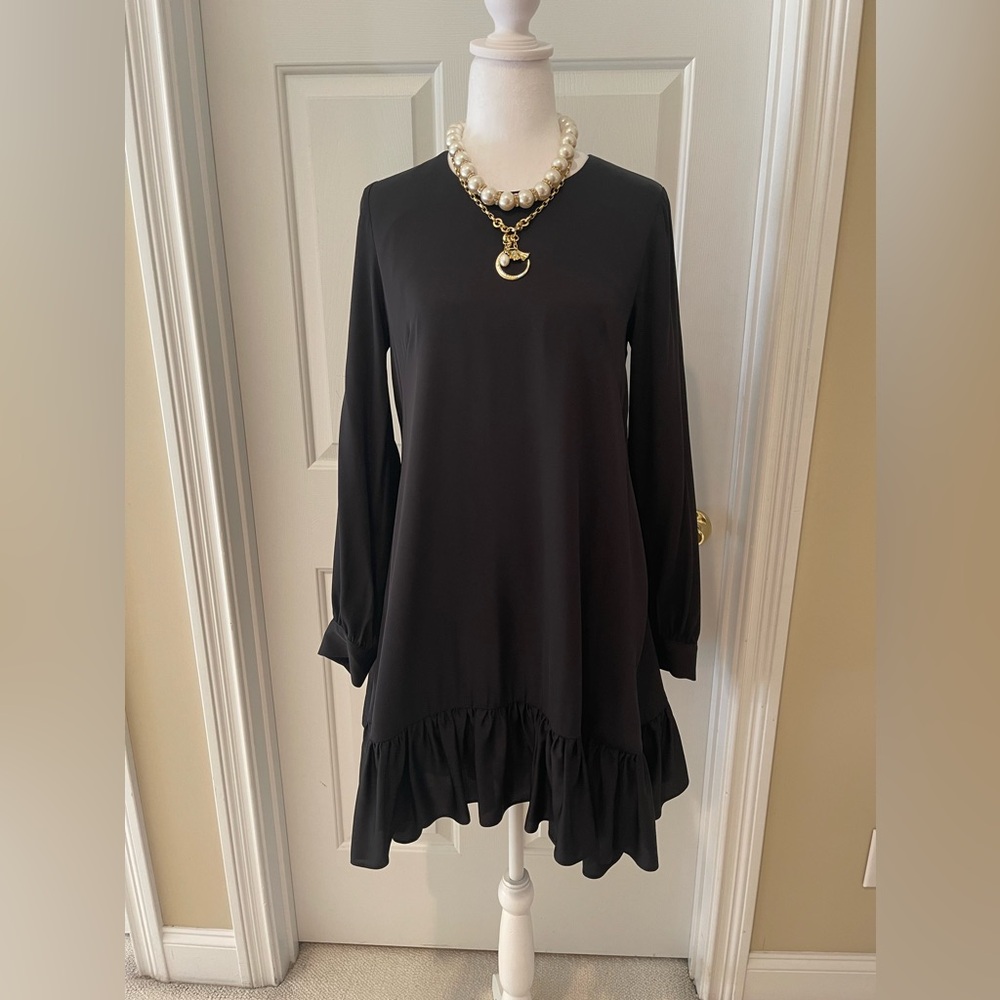 NWT MILLY BLACK SWING DRESS